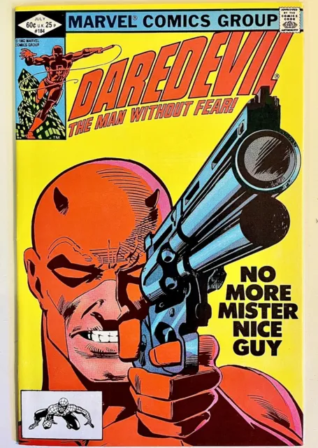 Daredevil #184 (Marvel Comics 1982) Frank Miller | 1st Punisher/DD Team Up | VF