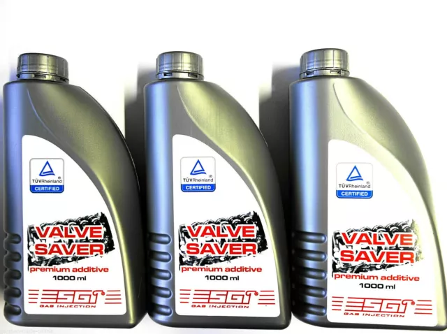 3 X LPG Autogas Vanne Épargnant Premium-Additiv 1000ml