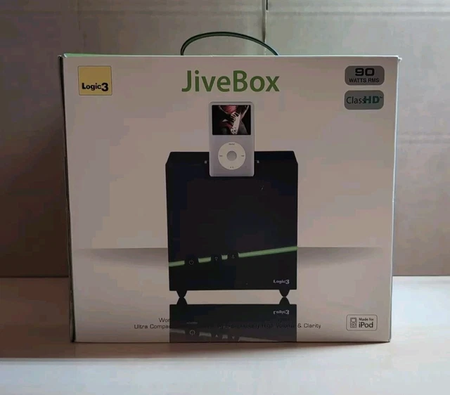 LOGIC3 JIVEBOX IPOD iPhone Music Dock MIP100 Boxes - Tested & Working £ ...