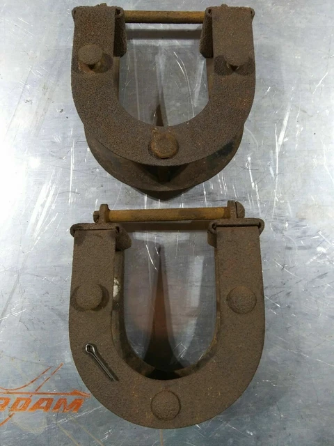 RARE Porter Barn Door Roller Brackets Original Antique Replacement Hangers
