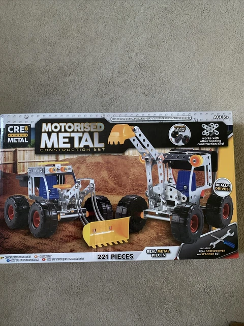 CRE8IVE METAL MOTORISED Metal Construction Set 7.50 PicClick UK