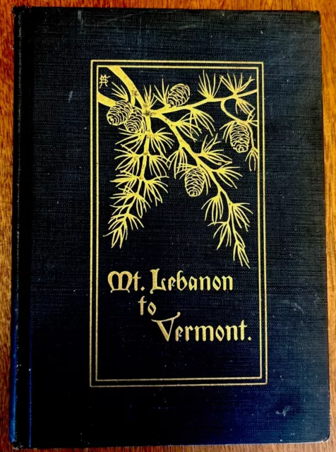 Emily Marie Haddad / Mt Lebanon to Vermont Autobiography of George Haddad 1st Ed