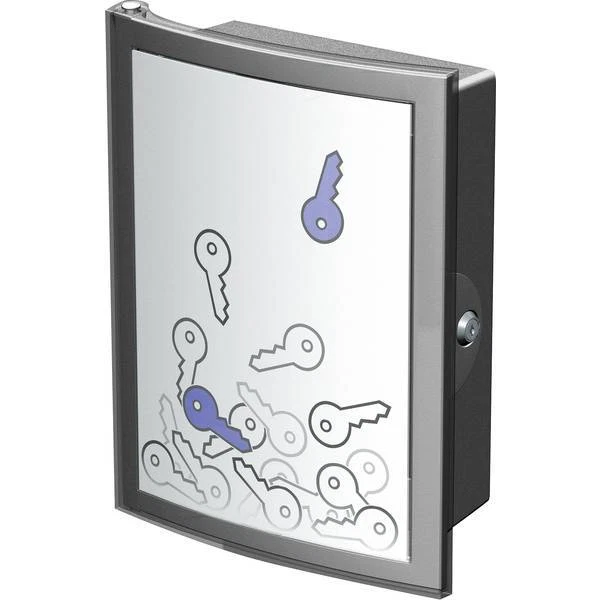 Cassetta Postale Porta Riviste In Ferro '708B' | Marrone, 27x12x40 Cm, Con Serratura