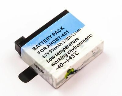 CoreParts AHDBT-401 _BT-401 _MICROBATTERY Battery for Camcorder 3.7Wh Li-ion ~E~