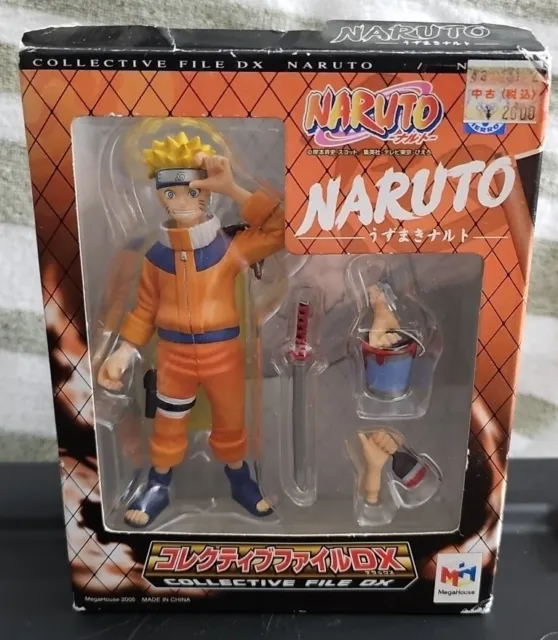 2005 NARUTO MEGAHOUSE COLLECTIVE FILE DX ACTION FIGURE Vintage Authentic