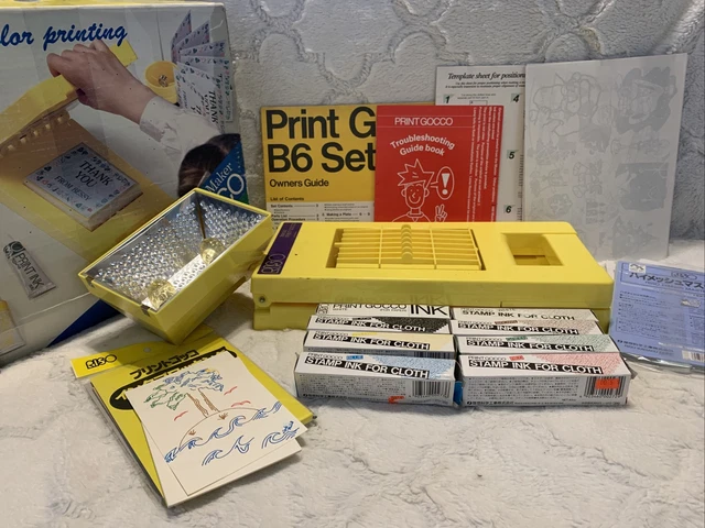 Lote de bloqueo de malla alta de colección estampado Gocco B6 sin probar