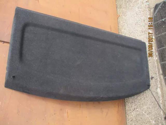 VW Polo 9N Hutablage Laderaumabdeckung Schwarz