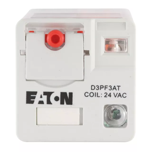Eaton D3Pf3At General Purpose Relay, 12A, 3Pdt, 24Vdc Coil, 470-Ohm, 11-Pin