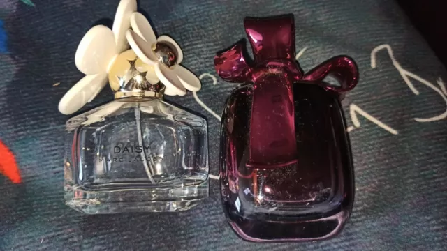 Leere Parfümflaschen Daisy Marc Jacobs 50ml + Ricci Ricci 80ml Sammler