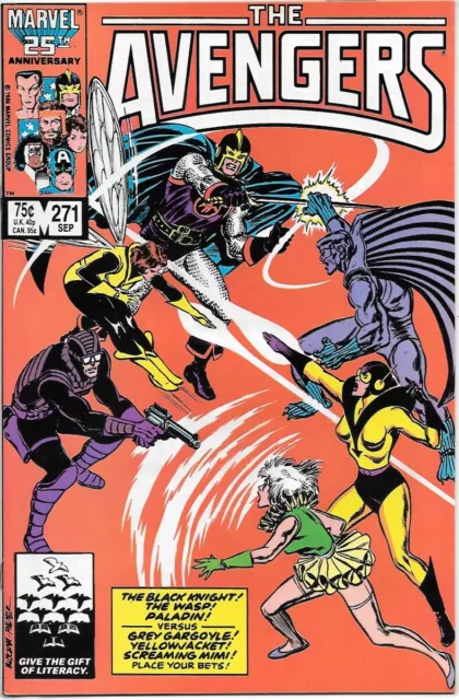 The Avengers Comic Book #271 Marvel Comics 1986 VERY FINE- NEW UNREAD
