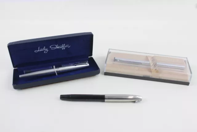 Sheaffer Fountain Pens Writing Inc Imperial Lady Etc x 3