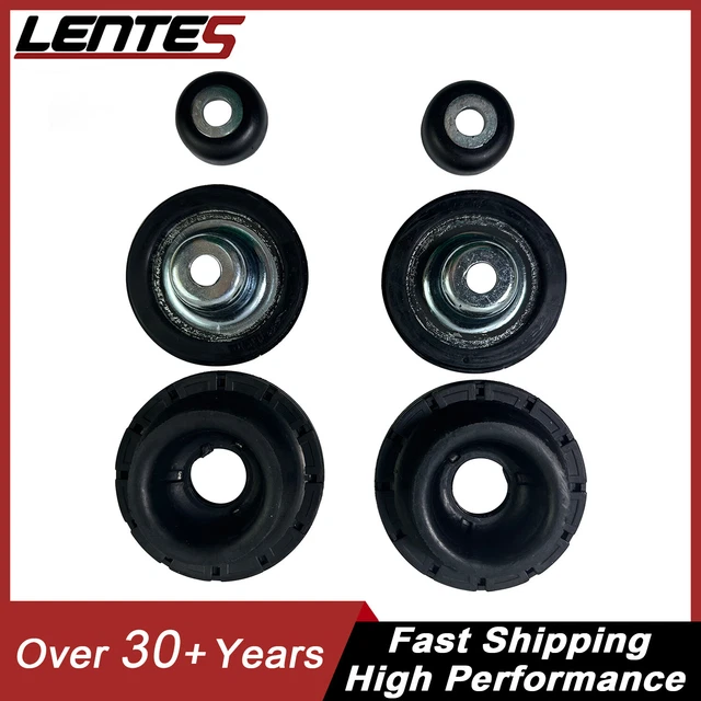 Front Upper Shock Strut Mount Kit Cushion Bering Pair For 93-02 VW Golf Jetta