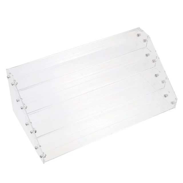 Organizador 4 capas lápiz labial pantalla estante aceites esenciales soporte maquillaje