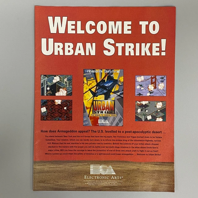 Urban Strike | Sega Mega Drive (Gebraucht) in für CHF 25 - nur Abholung