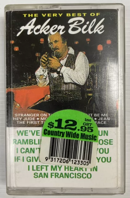 Acker Bilk The Very Best Of Music Cassette Tape EMC 88 Eclipse