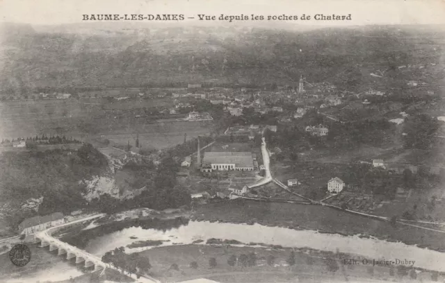 25 Cpa Baume Les Dames Vue Depuis Les Roches De Chatard