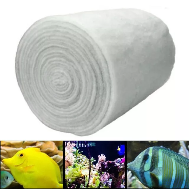 Système de filtration d'aquarium efficace 120 cm x 30 cm x 2 cm tapis filtre bi