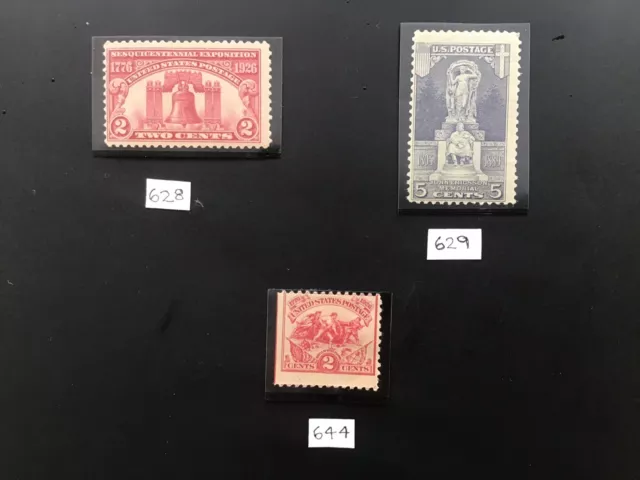 USA 1926 Mint Hinged 3 Commemoratives