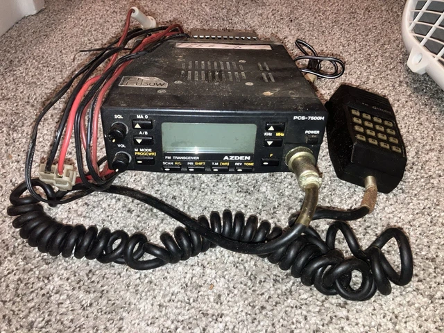 NOS AZDEN PCS-7500H - 6 meter band - Untested $49.99 - PicClick