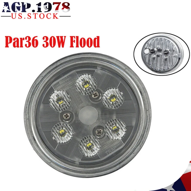 2Pcs Par36 30W LED Work Light D71409 For John Deere Case IH Ford New Hollan