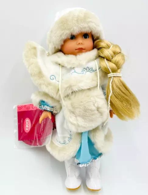 Gotz Brand Handcrafted Numbered Artist Doll Design Eskimo White Outfit NEW