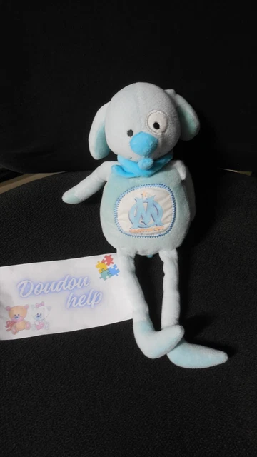 Peluche Ours OLYMPIQUE DE MARSEILLE OM Football Tenue Supporter Ass 25 Cm