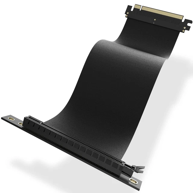 PCIE 3. 16x High Speed Flexible Extender Riser Cable Card Extension Port Adaptn