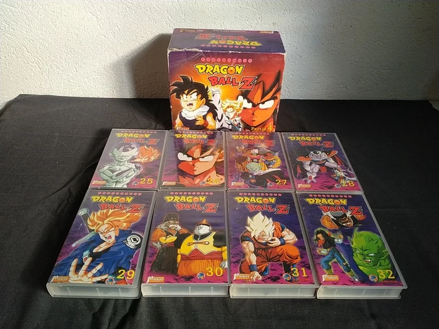 Coffret VHS Dragon Ball Z Épisode 105 À 136 Vintage 1989 Toei Animation Liv.Off.