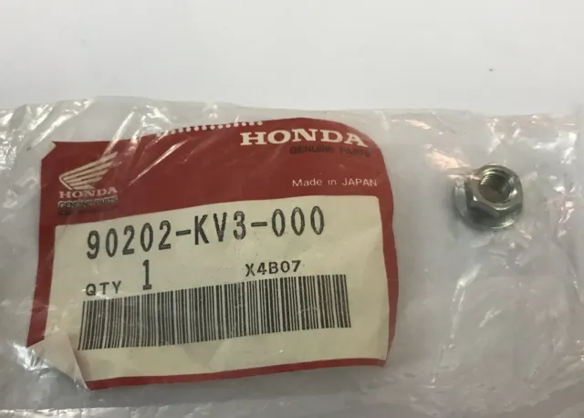 Nuss Flanged 7 MM - Nuss Angeflanscht 7mm - Honda NOS: 90202-KV3-000