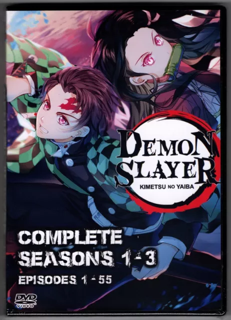 Demon Slayer Season 1 Episodes 1-26 + Movie Dual Audio Eng/Jpn with Eng  Subs.