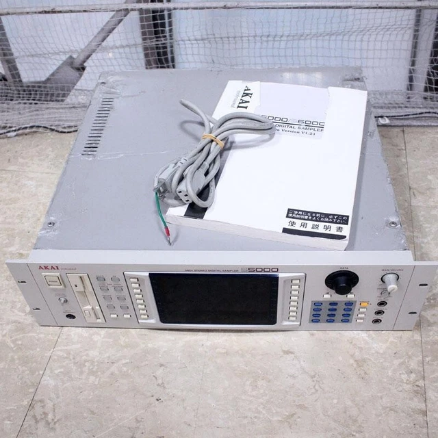 Akai Digital Sampler Professional S-5000 HD 256M SCSI Used Akai Digital Sampler