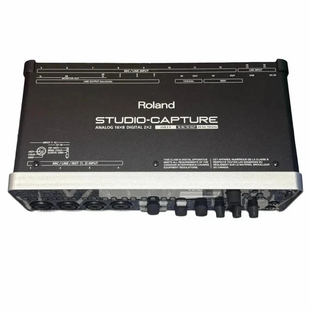 ROLAND UA-1610 STUDIO-CAPTURE USB Audio Interface 16 in 10 out DTM
