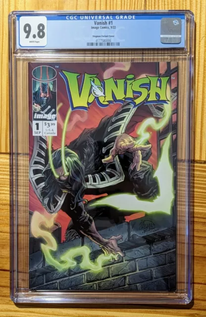 Image Comics Vanish #1 2022 Comic Book Stegman Variant SPAWN Cover CGC 9.8