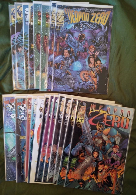 Weapon Zero T4 T3 T2 T1 0-9 Top Cow Image + dups NM Simonson Benitez 20 issues