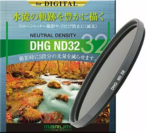 Marumi ND Filtro Dhg ND32 77mm para Luz Intensidad Ajuste Nuevo De Japón