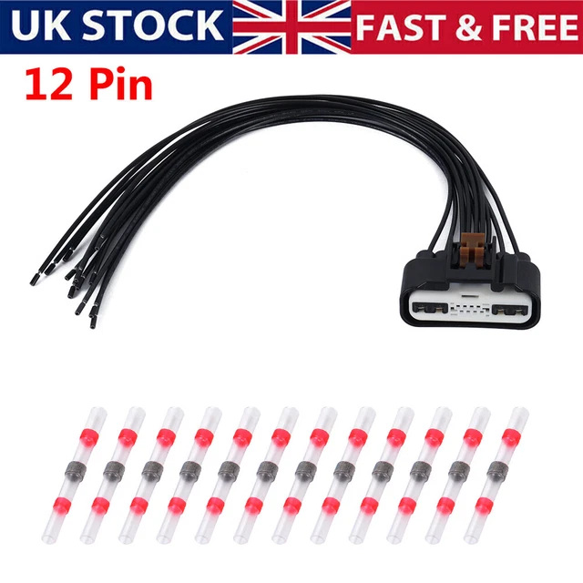 FORD TRANSIT CUSTOM Wiper Motor Connector Plug Replacement 12 pin UK