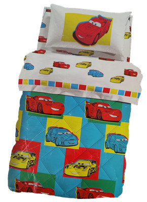 Caleffi Trapunta singola piumone invernale bambini Microfibra Cars Friend Disney Caleffi 