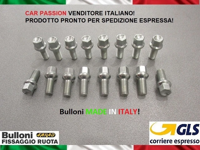 Lot De 4 Autocollants 3D Pour Boulons D'enjoliveurs - 60 Mm, Compatibles Fiat 500, Neufs
