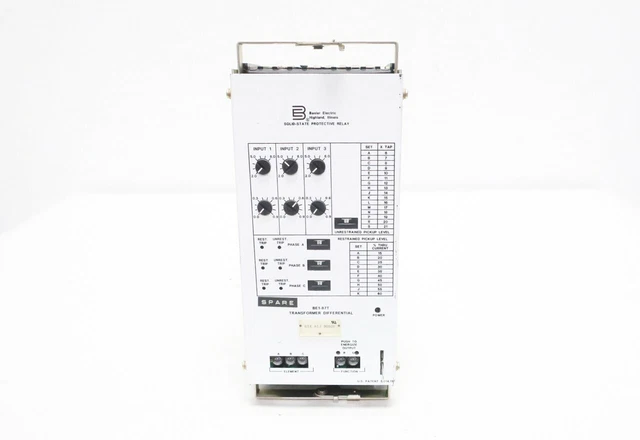 BASLER ELECTRIC BE1-87T Transformer Differential Relay BE1-87T EUR 173 ...