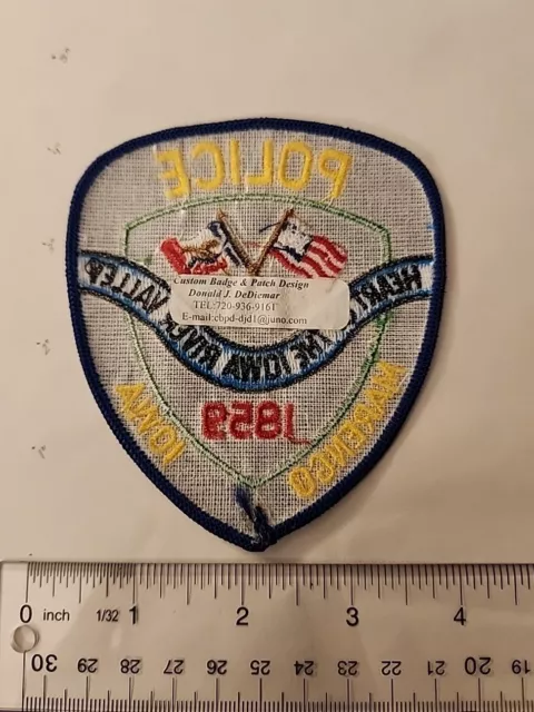 Iowa Ia Marengo Police New Shoulder Patch Sheriff 2