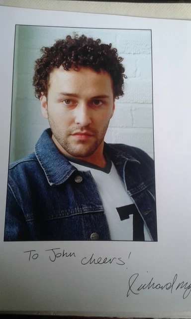Richard Mylam,Welsh Actor Signed Colour Photo,7.5 X5" From Extensive Collection