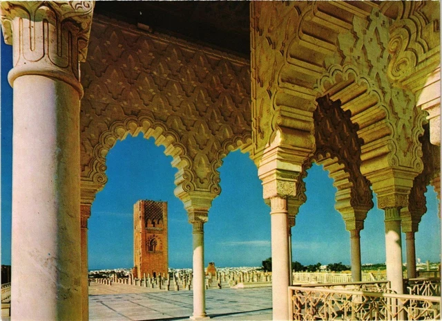 CPM AK MAROC RABAT-Le Mausolée Mohammed V (342711)