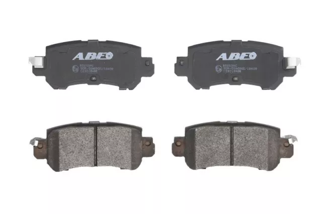 Fits ABE C23018ABE Brake Pad Set, disc brake OE REPLACEMENT