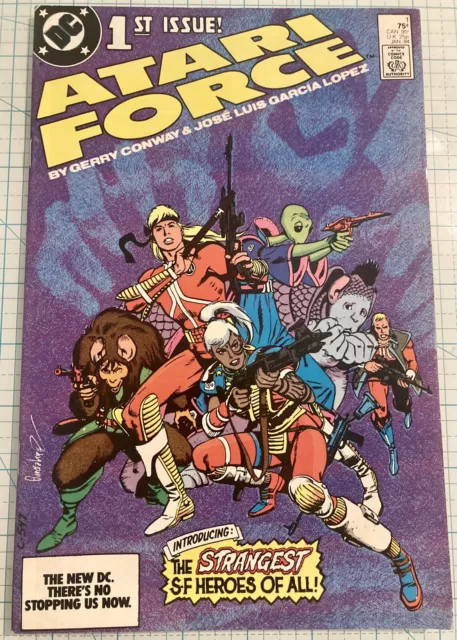 Atari Force #1 NM- Direct Market Edition 1984 DC Comics Conway Lopez Bronze Age
