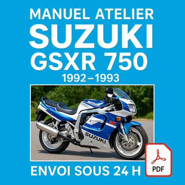Manuel Du Propriétaire Suzuki Bandit 400 - Type GK75A - Année 1992 - Occasion