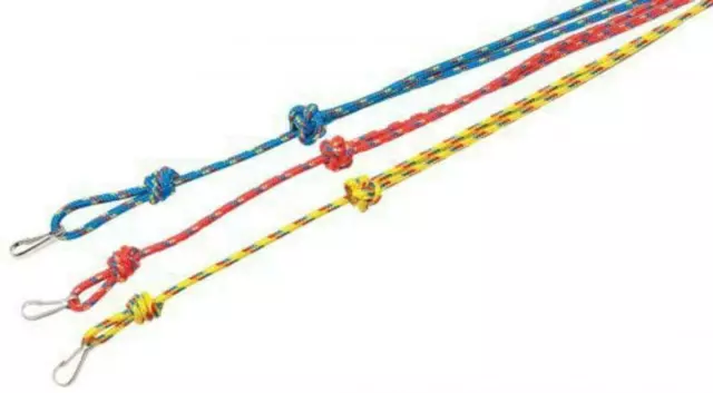 Bisley 3mm Dog Training Rope Lanyard For Whistle -  (Red, Blue, Green or Yellow)