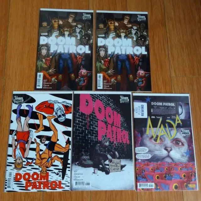 Doom Patrol DC's Young Animal Lot of 5 Comics