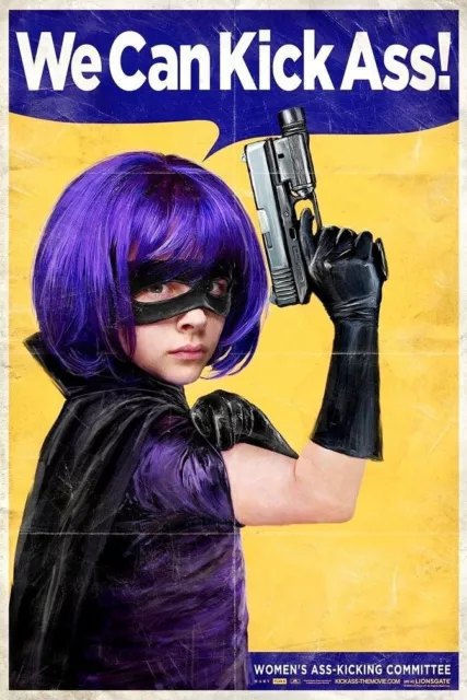 194149 Kick Ass Hit Girl Print Poster Plakat