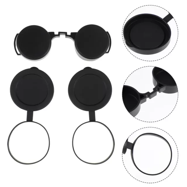 Juego de tapa protectora para binoculares - 3 piezas cubierta para oculares