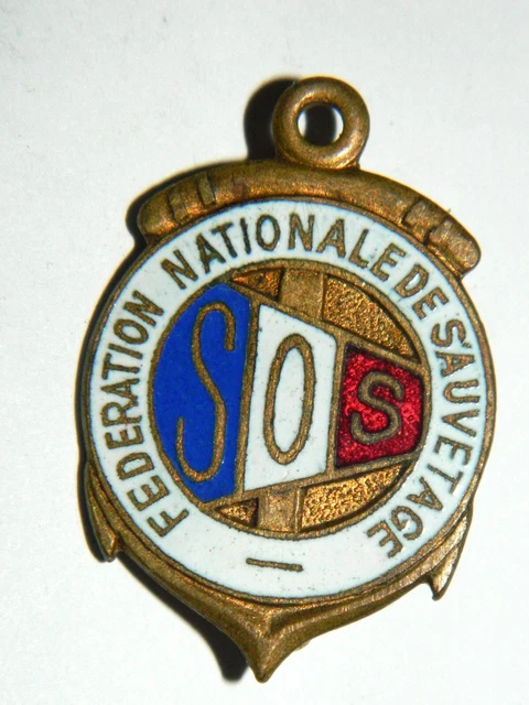 Insigne de la Fédération des Combattants de 1870-71. Ruban conforme et